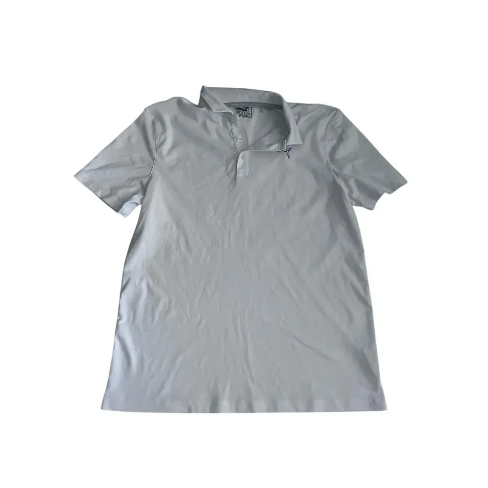 Puma Golf Polo - Boys XL - White with Slight Stain